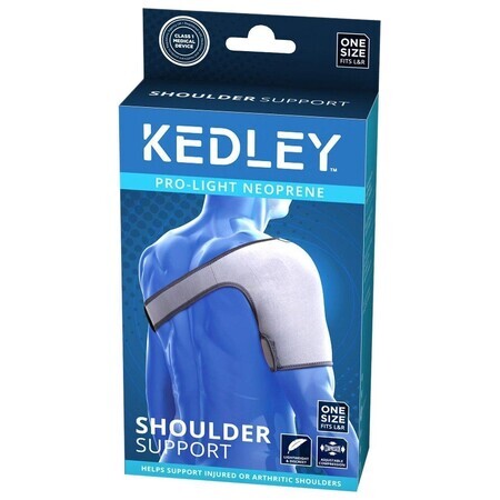 Hombrera de neopreno, talla universal KED023, Kedley