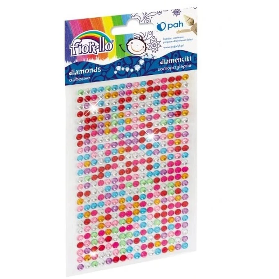 Diamants autocollants GR-DS041 couleurs mélangées