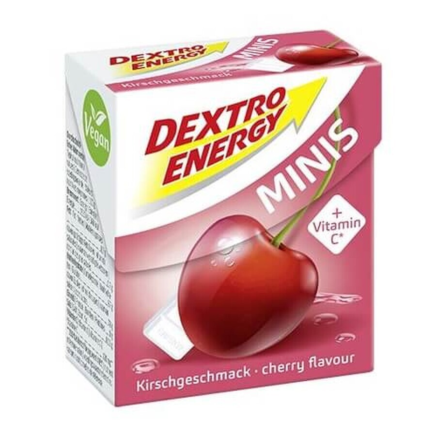 Dextro Minis Cereza Dextrosa Comprimidos, 50g, Dextro Energy