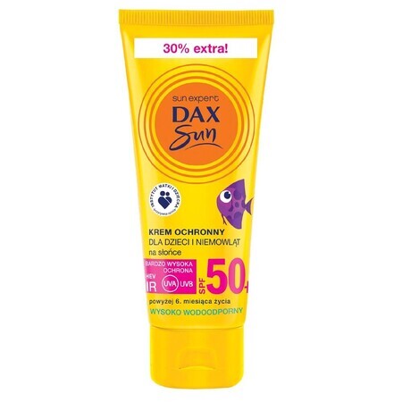 Dax Crema de Protección Solar para Bebés y Niños SPF50+, 75ml