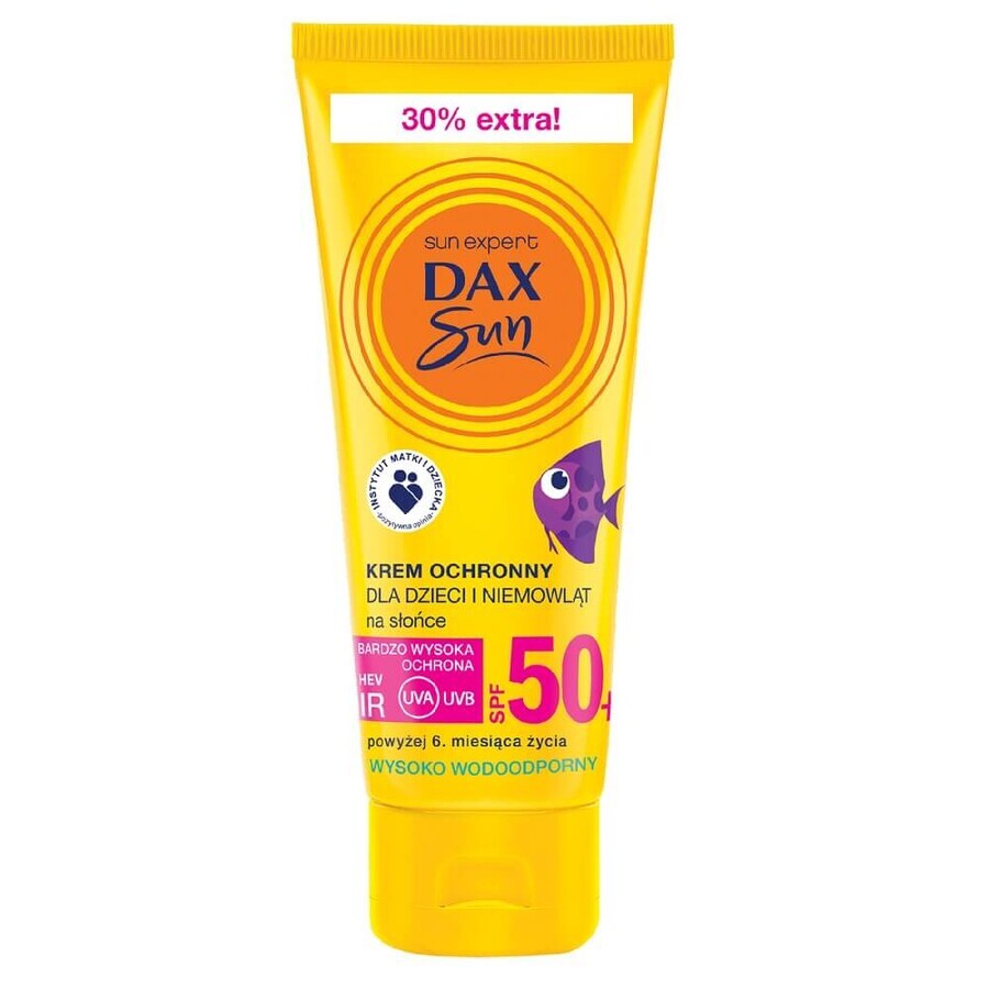 Dax Crema de Protección Solar para Bebés y Niños SPF50+, 75ml