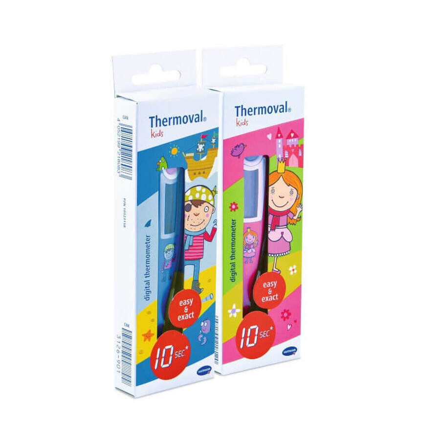 Termómetro digital con tiempo de medición corto Thermoval Kids (925043), Hartmann