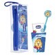 Set de viaje Chicco Pasta + Cepillo + Vaso + Bolsa 3-6l Azul