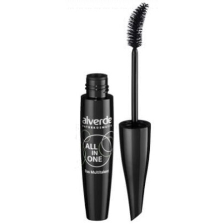 Alverde, All in One, Mascara for lashes, red, 12ml