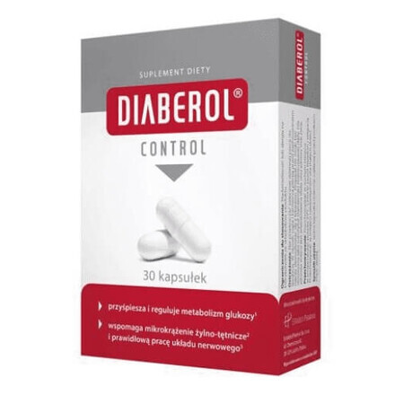 Diaberol Control, 30 cápsulas