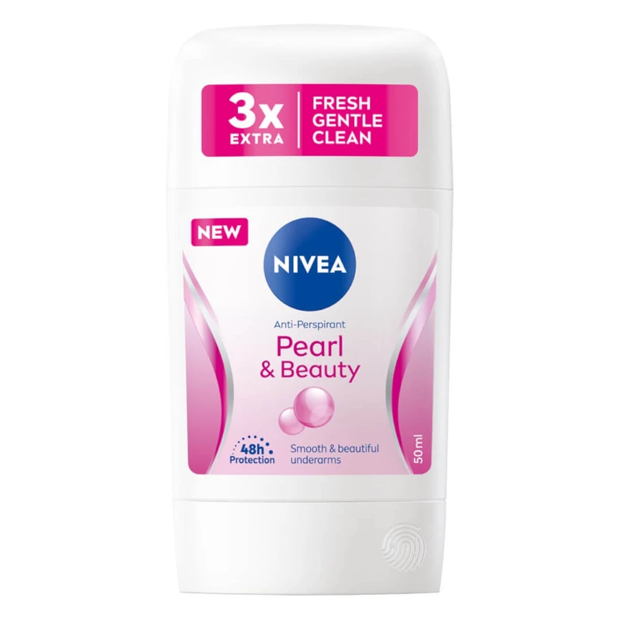 Nivea Pearl amp; Beauty Stick antitraspirante, 50ml