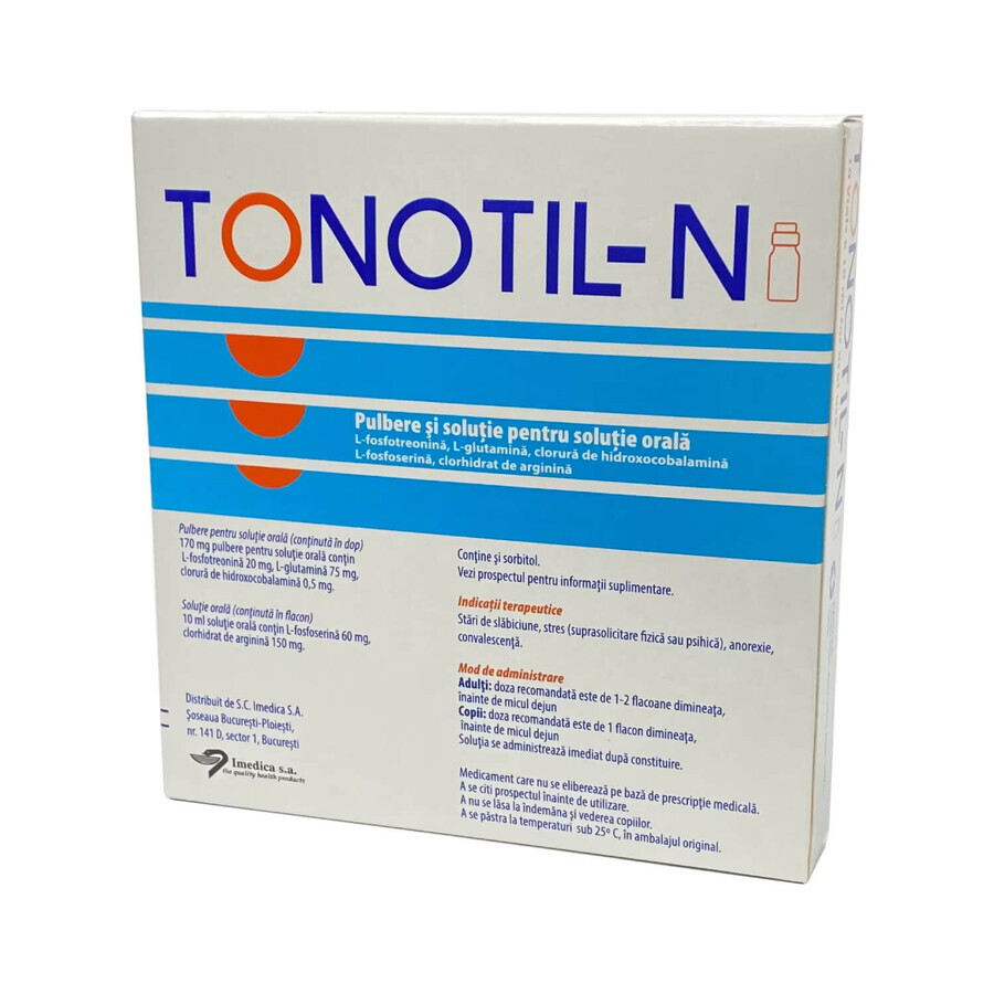 Tonotil-N, 10 viales, Vianex SA