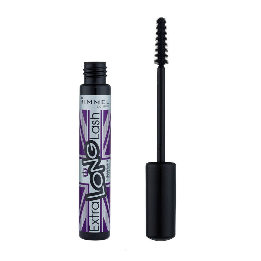 Rimmel Máscara de Pestañas Extra Largas 003 Negro Extremo, 8ml