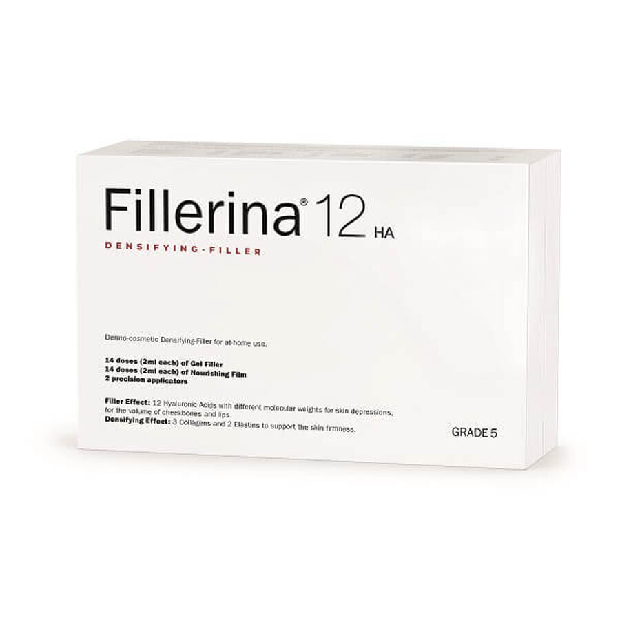 Tratamiento de Relleno Intensivo Fillerina 12HA Densificante GRAD 5, 14 + 14 dosis, Labo