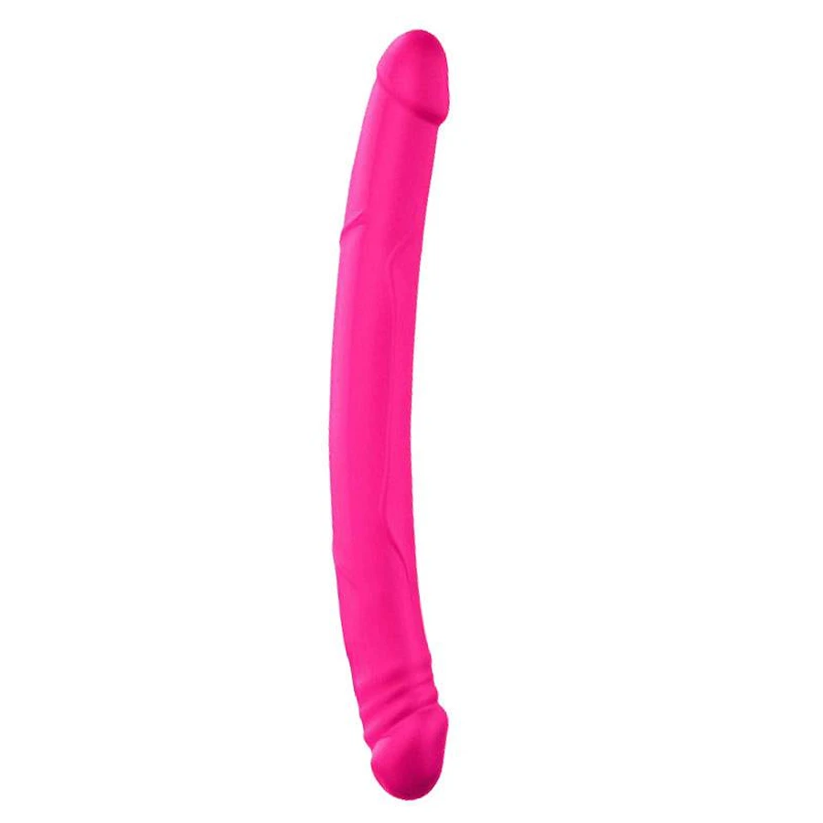 Marc Dorcel Real Double Do, Consolador Doble Cara Magenta, 1 ud.