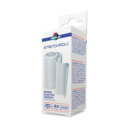 Bandaj elastic autoadeziv Stretchroll, 4mx10cm, Pietrasanta Pharma