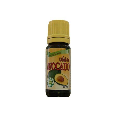 Koudgeperste avocado-olie, 10 ml, Herbavit