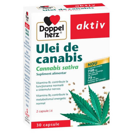 Aceite de cannabis, 30 cápsulas, Doppelherz