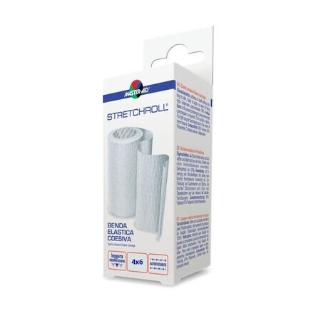 Venda elástica autoadhesiva Stretchroll, 4mx6cm, Pietrasanta Pharma