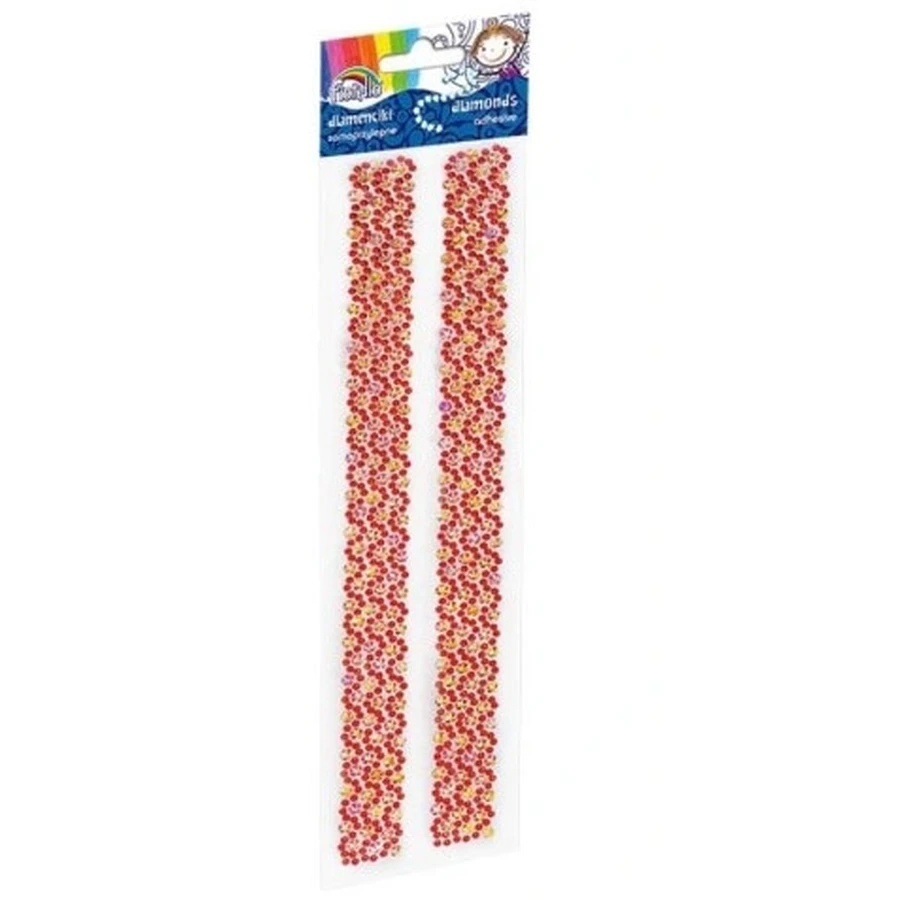 Zelfklevende diamanten GR-DS81-6 rood-goud