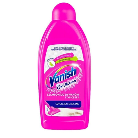 Champú Vanish para el lavado de alfombras, tapicerías y aspiradoras Limón 500 ml