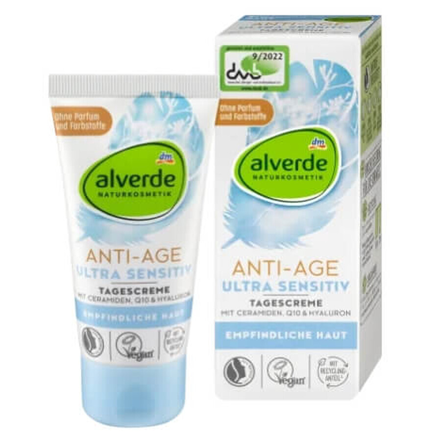 Alverde, Crema viso ultra-sensibile, 50ml