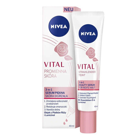 Nivea Vital Radiant Skin Serum 3in1, 40ml