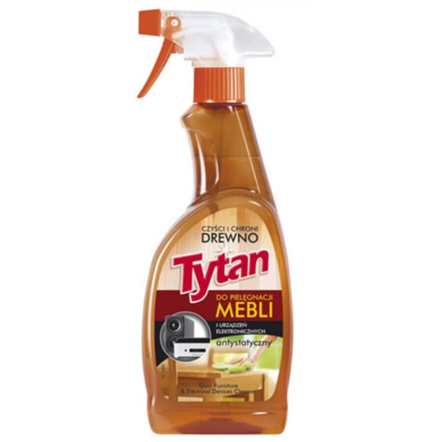 Titan, producto antiestático para muebles y aparatos electrónicos, 500 ml