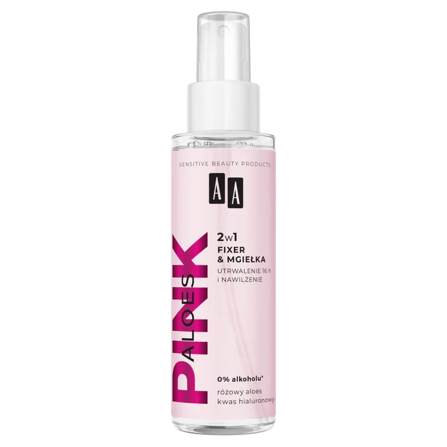 AA Pink Aloe Vera Aloe Vera 2 en 1 Spray Reafirmante e Hidratante 100ml