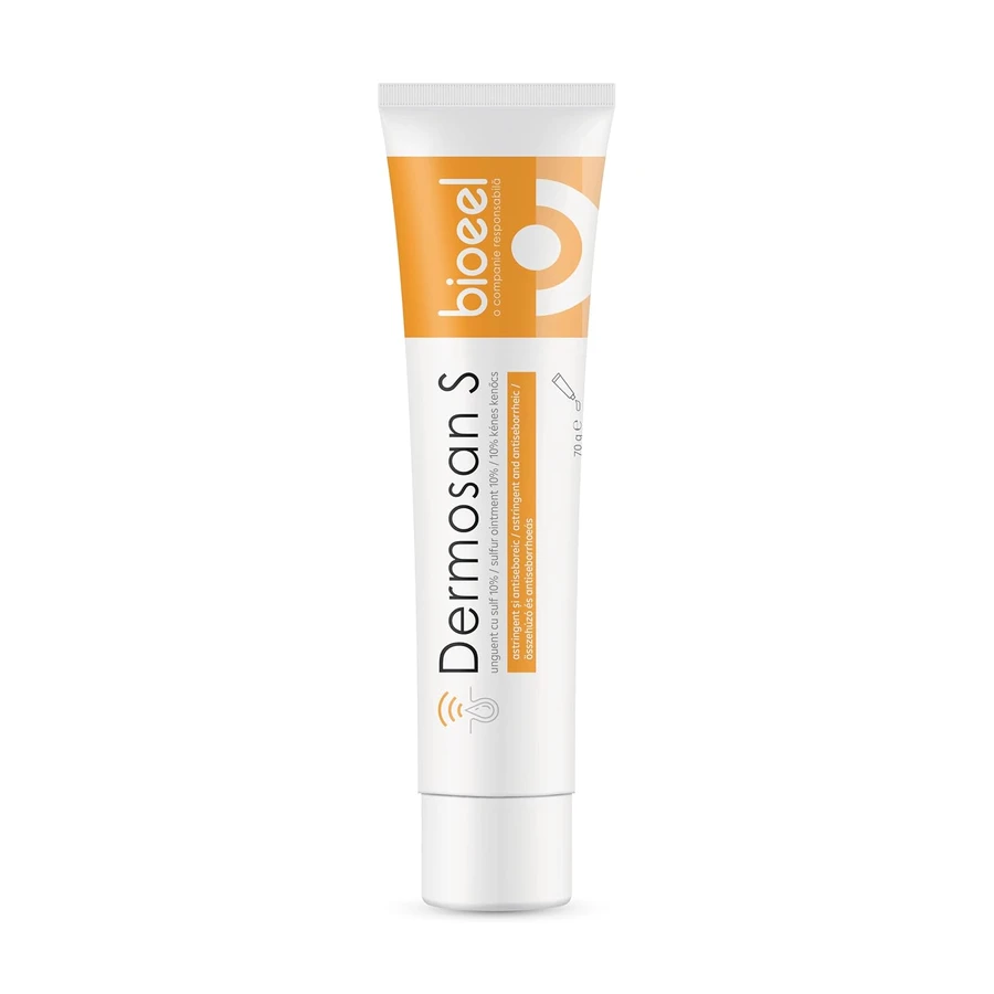 Unguento allo zolfo 10% Dermosan S, 70 g, Bioeel