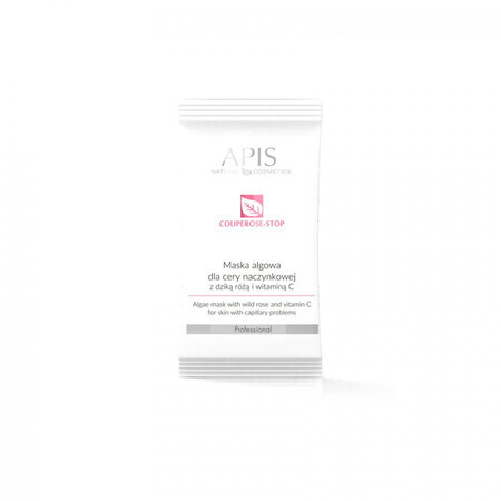 Apis Couperose-Stop Algae Mask for couperose skin with rosehip and vitamin C, 20g