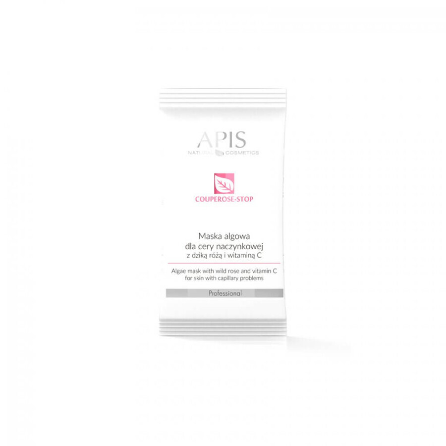 Apis Couperose-Stop Algae Mask for couperose skin with rosehip and vitamin C, 20g