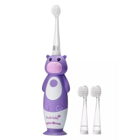 Brush-Baby, cepillo dental sónico para niños de 0 a 10 años Hippo, 1 ud.