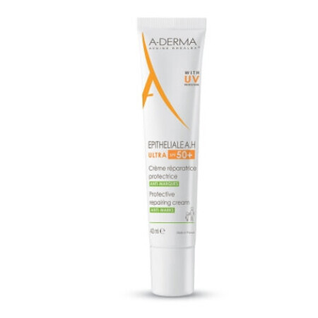 A-Derma A.H Ultra SPF 50+ Crema Protectora Reparadora 40 ml