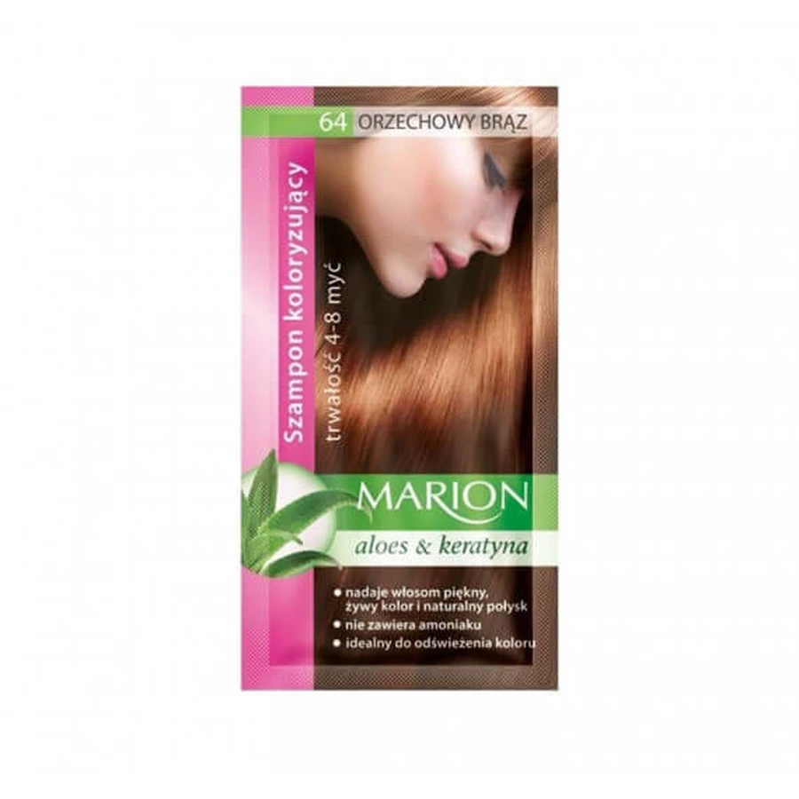 Champú colorante Marion 64 Nogal Abedul 40 ml