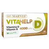 Vitahelp Vitamine D 4000IU, 60 gélules, Marnys