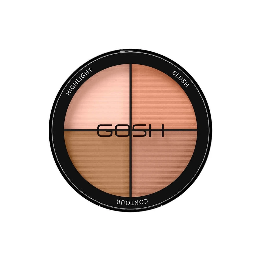 Gosh Contour'n Strobe Kit Konturenpalette 001 Light, 15g