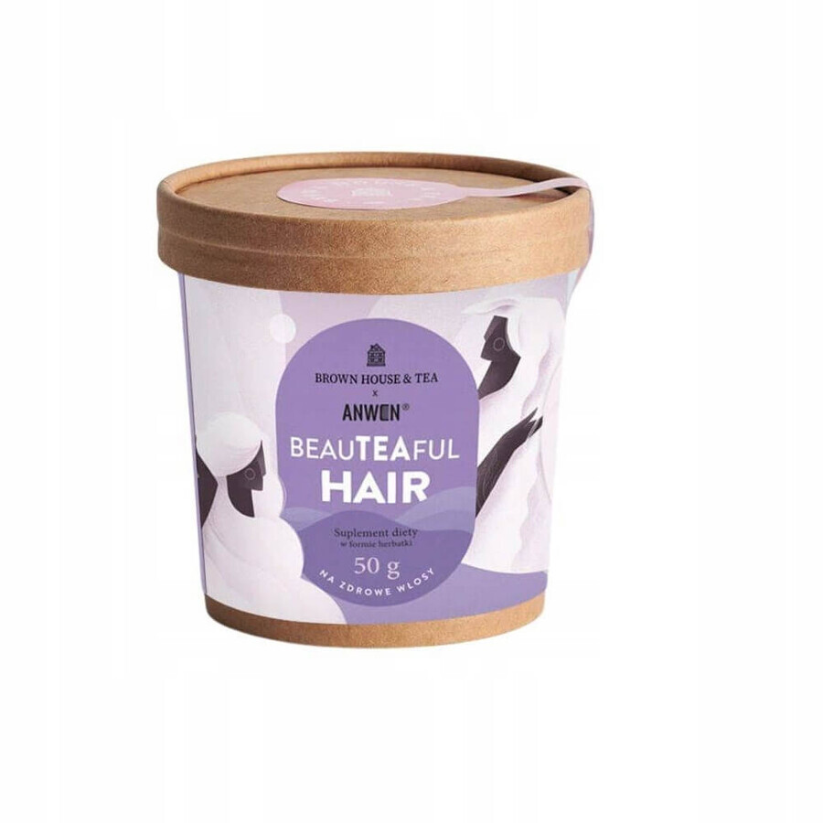 Anwen BeauTEAful Hair en forma de té para un cabello sano, 50g