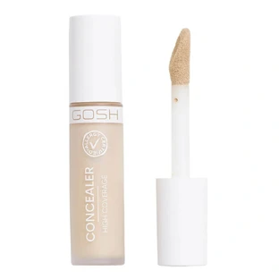 Gosh Concealer Corector de acoperire ridicată cu aplicator 002 Ivory, 6ml
