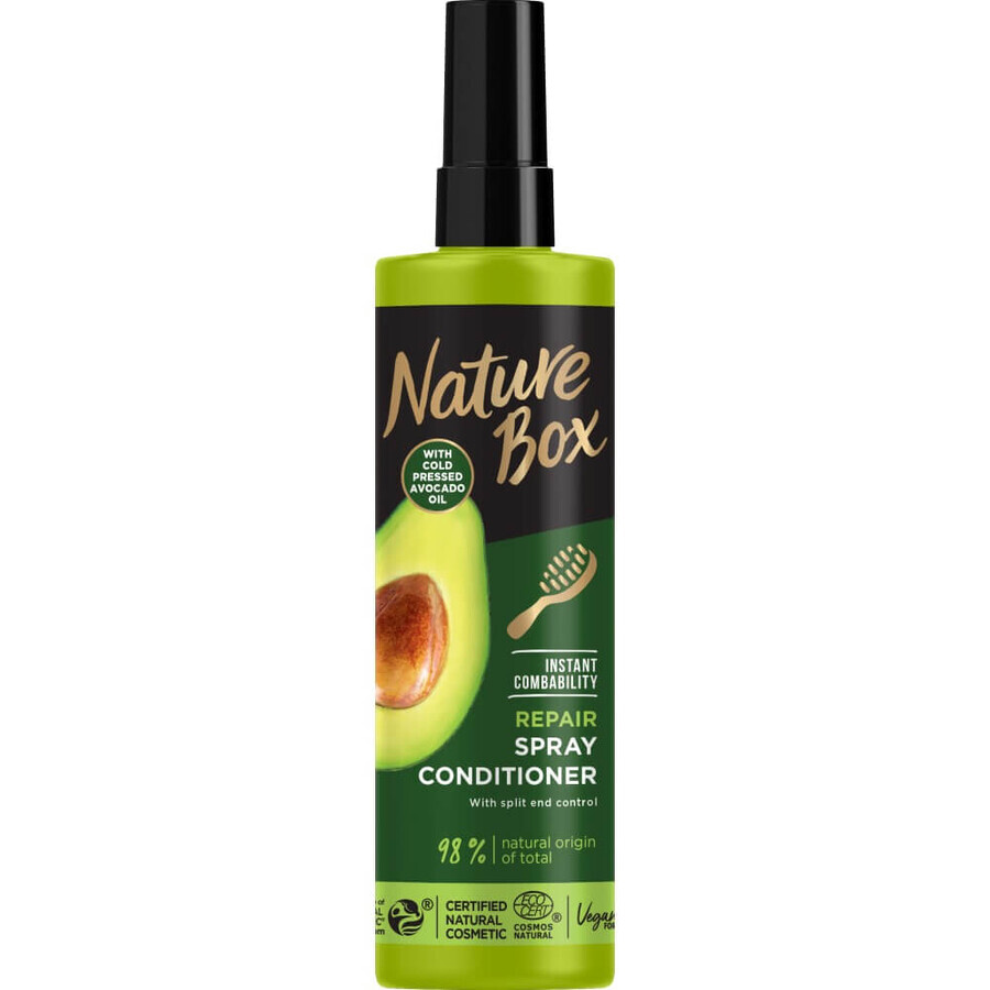 Nature Box Wax Wax Spray Conditioner with avocado oil, 200ml