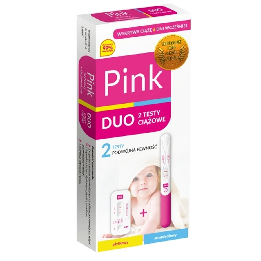 Botiquín de primeros auxilios Pink Duo 2 tomas de tensión arterial - ¡a largo plazo!