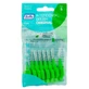 TePe, Spazzolini da denti, verde, 0,8 mm, 8 pezzi.