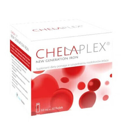 Chelaplex, 20 viales x 10 ml