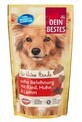 Dein Bestes, Snack f&#252;r kleine Hunde, Mikka Snack mit Woowin, Huhn und Lamm, 60 g