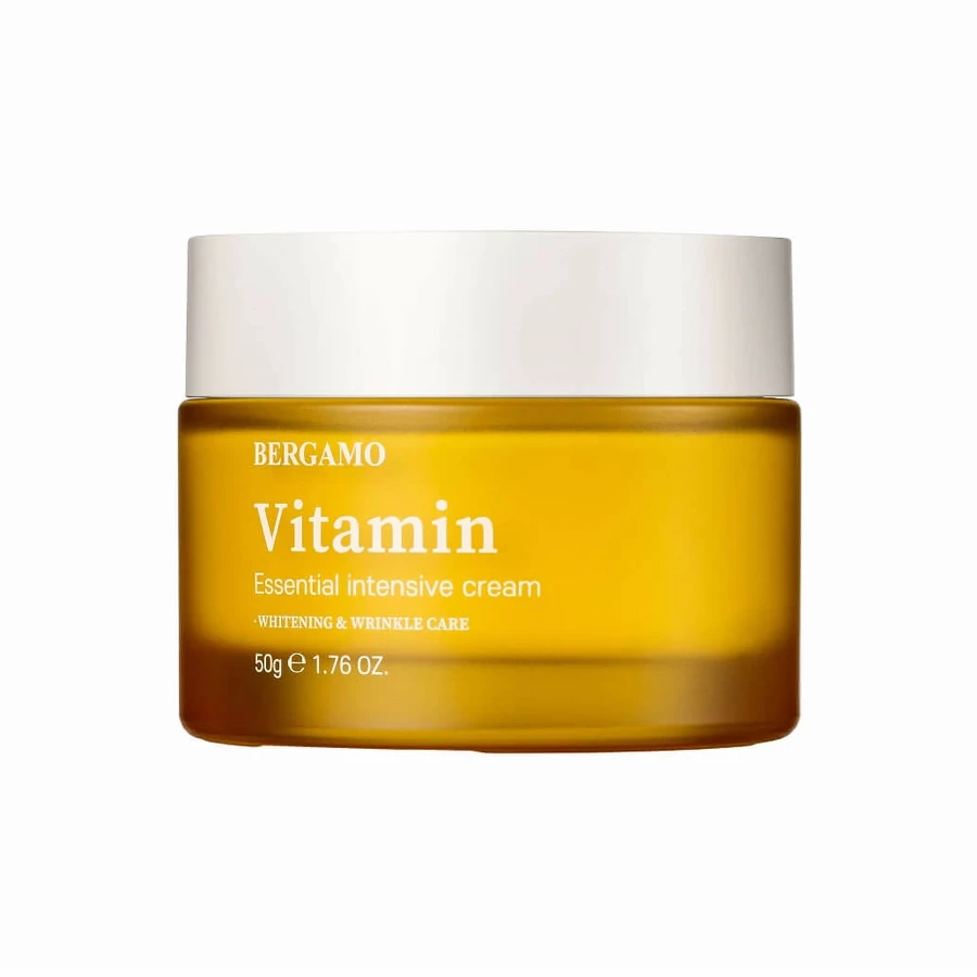 Bergamo Vitamin Essential crema facial con vitamina C, 50g