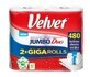 Toallas de papel Velvet Jumbo Duo, 2 rollos