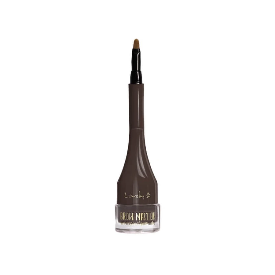 Lovely Brow Master Waterproof Wenkbrauw Pomade 02 Donkerbruin