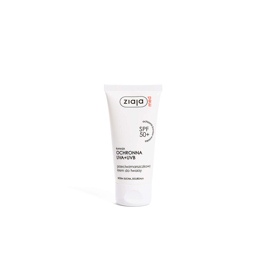 Ziaja Med crema antirughe SPF 50+, 50 ml - Lunga conservazione!