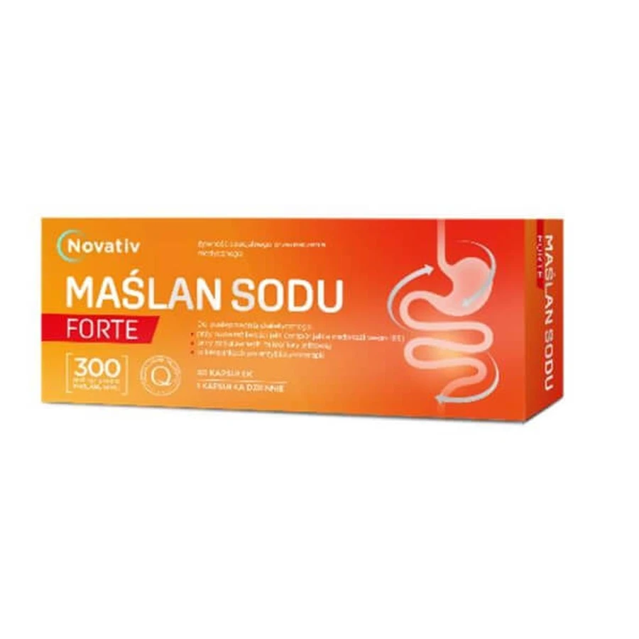 Novativ Malan Sodio Forte, 60 cápsulas