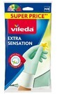 Vileda, Guantes Extra Sensation, talla M, 1 par