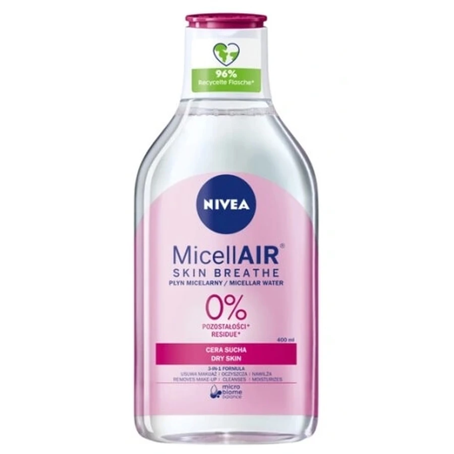 Nivea MicellAir Skin Breathe MicellAir Skin Breathe Micellar Lotion für trockene Haut, 400ml