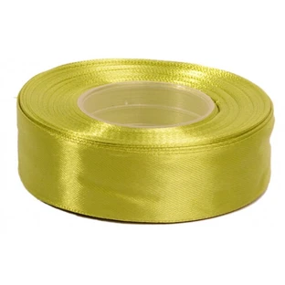 Panglică de satin de măsline, 25mm/32mb