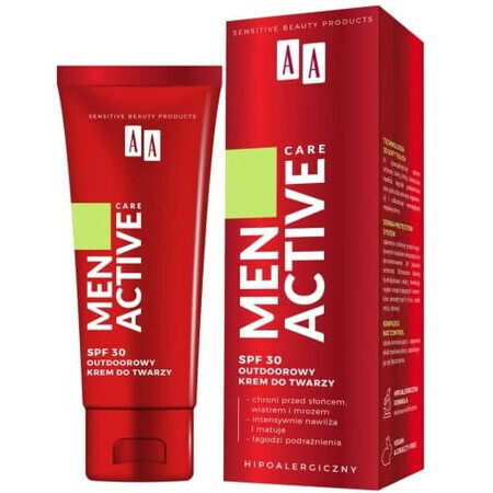 AA Men Crema Facial Activa FPS 30, 50 ml