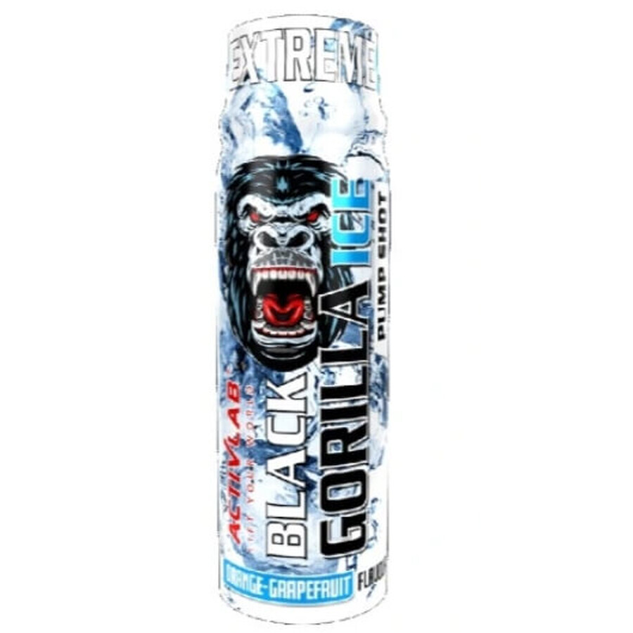 Schwarzer Gorilla Ice Pump Shot, 80 ml