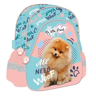 Schoolrugzak kan D1 Fluffy Dog My Little Friend
